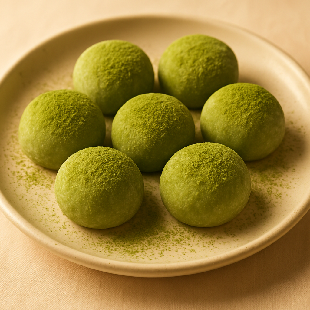 Matcha Mochi Bites